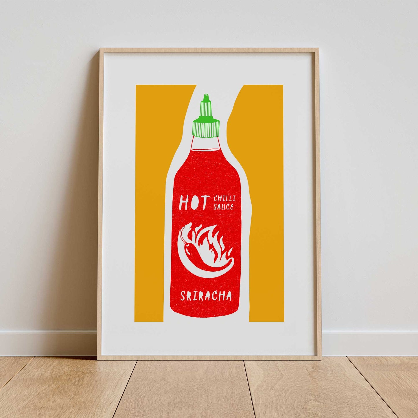 Sriracha Sauce Print