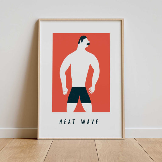 Heat Wave Print
