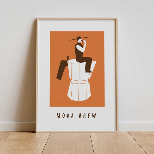 Moka Brew Print