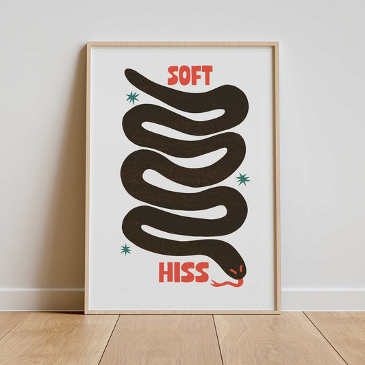 Soft Hiss Print